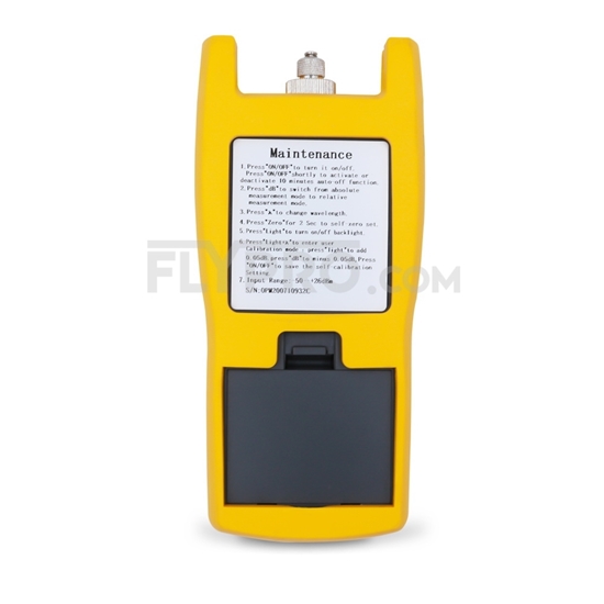 Picture of OPM-208C Handheld Optical Power Meter(-50~+26dBm) with 2.5mm FC/SC/ST Connector