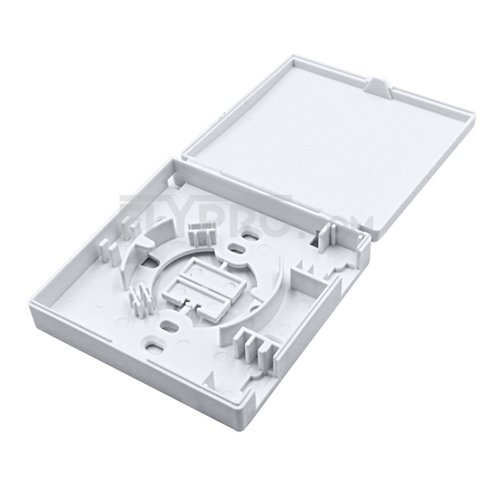 Bild von 2-Port Fiber Optic Wall Plate Outlet, Unloaded