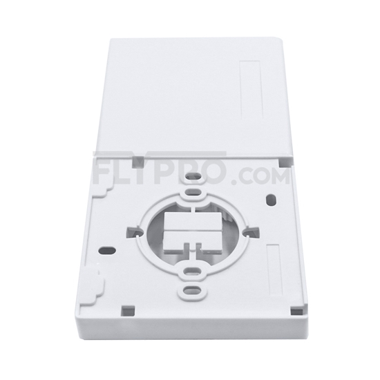 Bild von 2-Port Fiber Optic Wall Plate Outlet, Unloaded